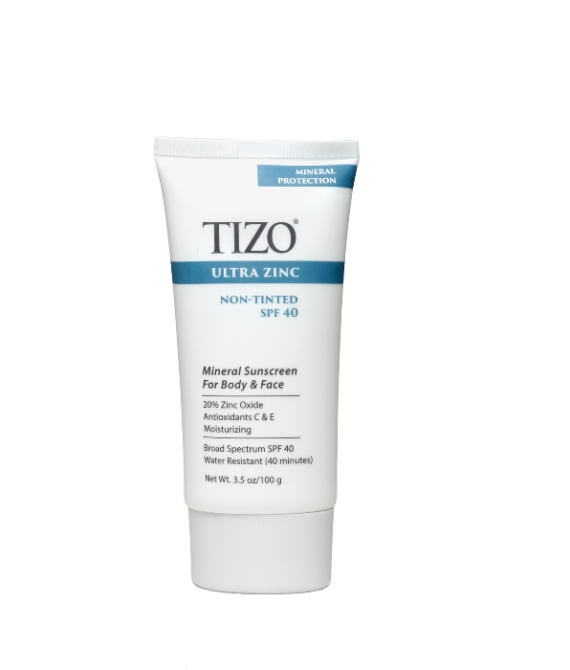 Крем солнцезащитный для лица и тела SPF 40 Ultra Zinc Non-Tinted TIZO