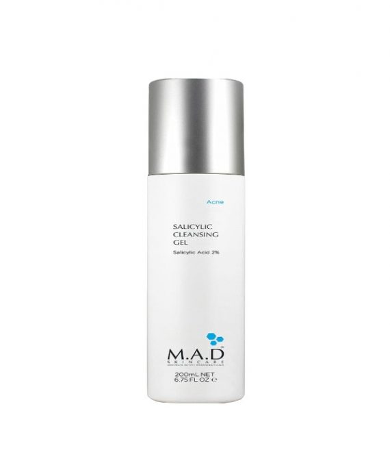 Очищающий гель с 2%  салициловой кислотой Salicylic Cleansing Gel M.A.D