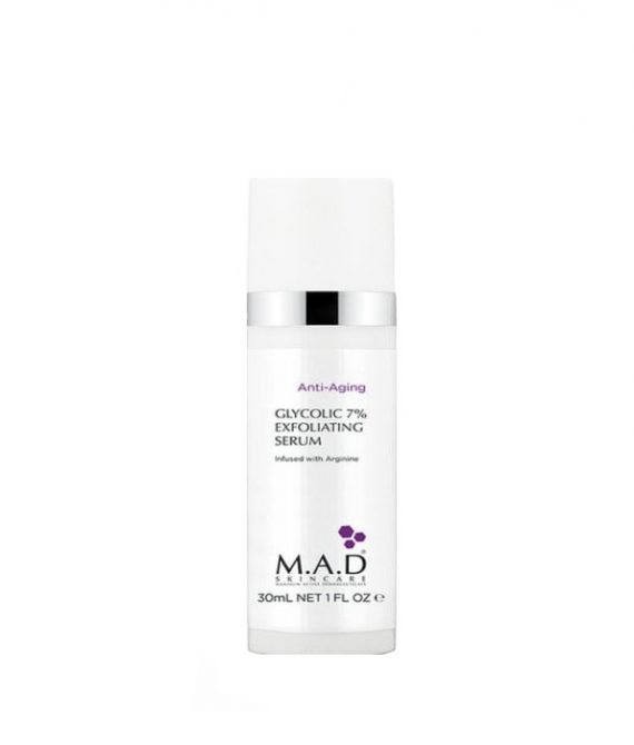 Гликолевая сыворотка 7% Glycolic Exfoliating Serum M.A.D